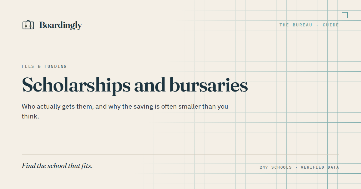 Scholarships vs Bursaries at UK Boarding Schools