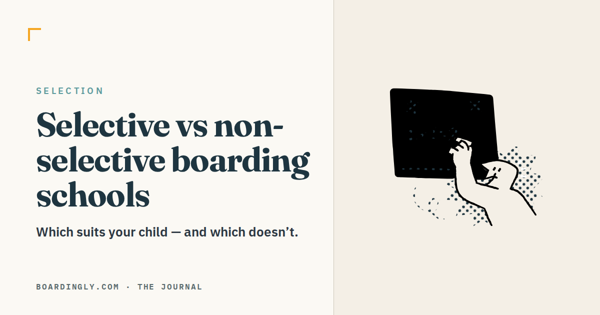 Selective vs Non-Selective Boarding Schools