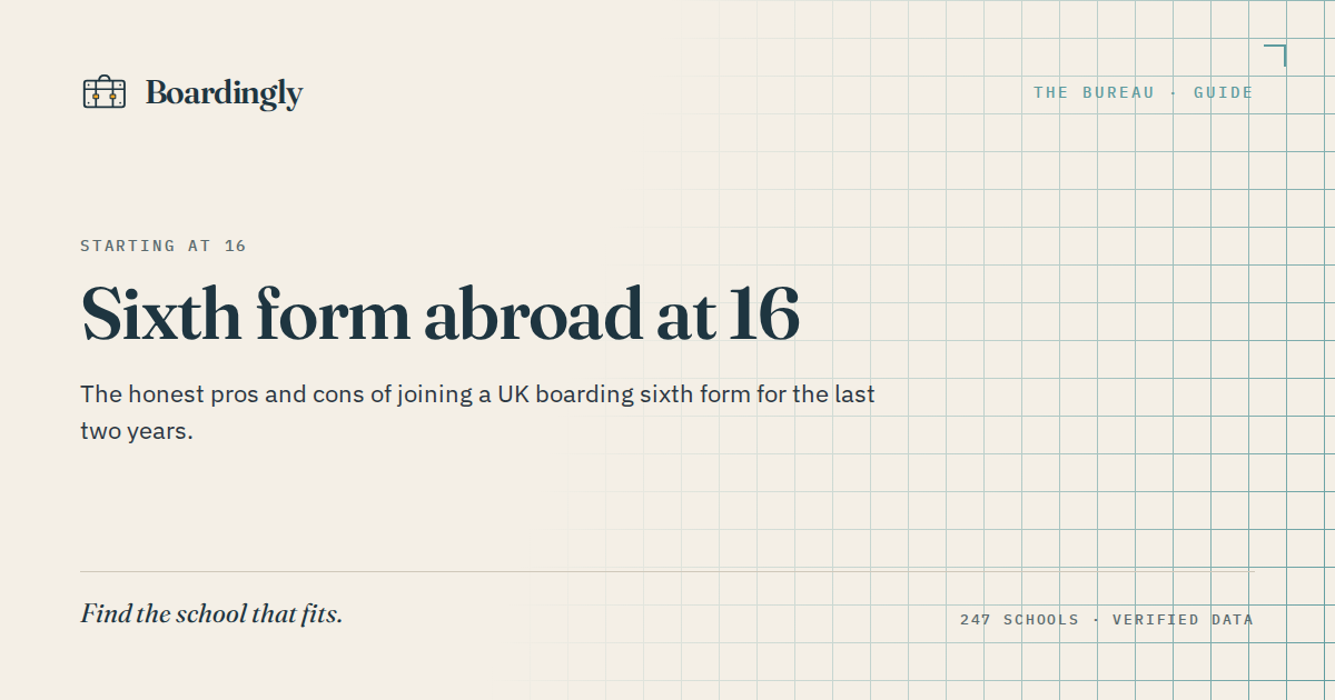 UK Sixth Form at 16: Honest Pros and Cons