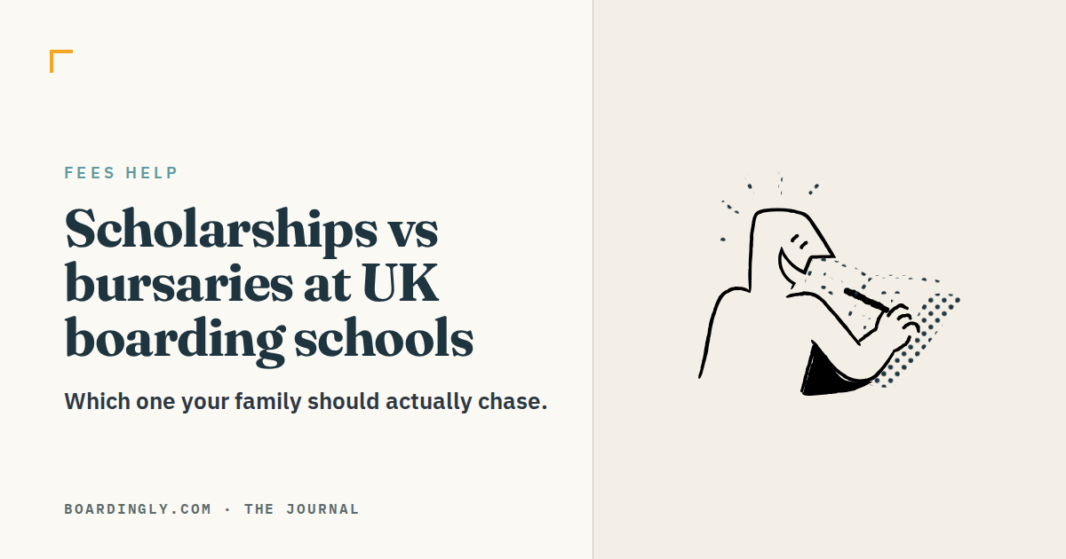 Scholarships vs Bursaries at UK Boarding Schools
